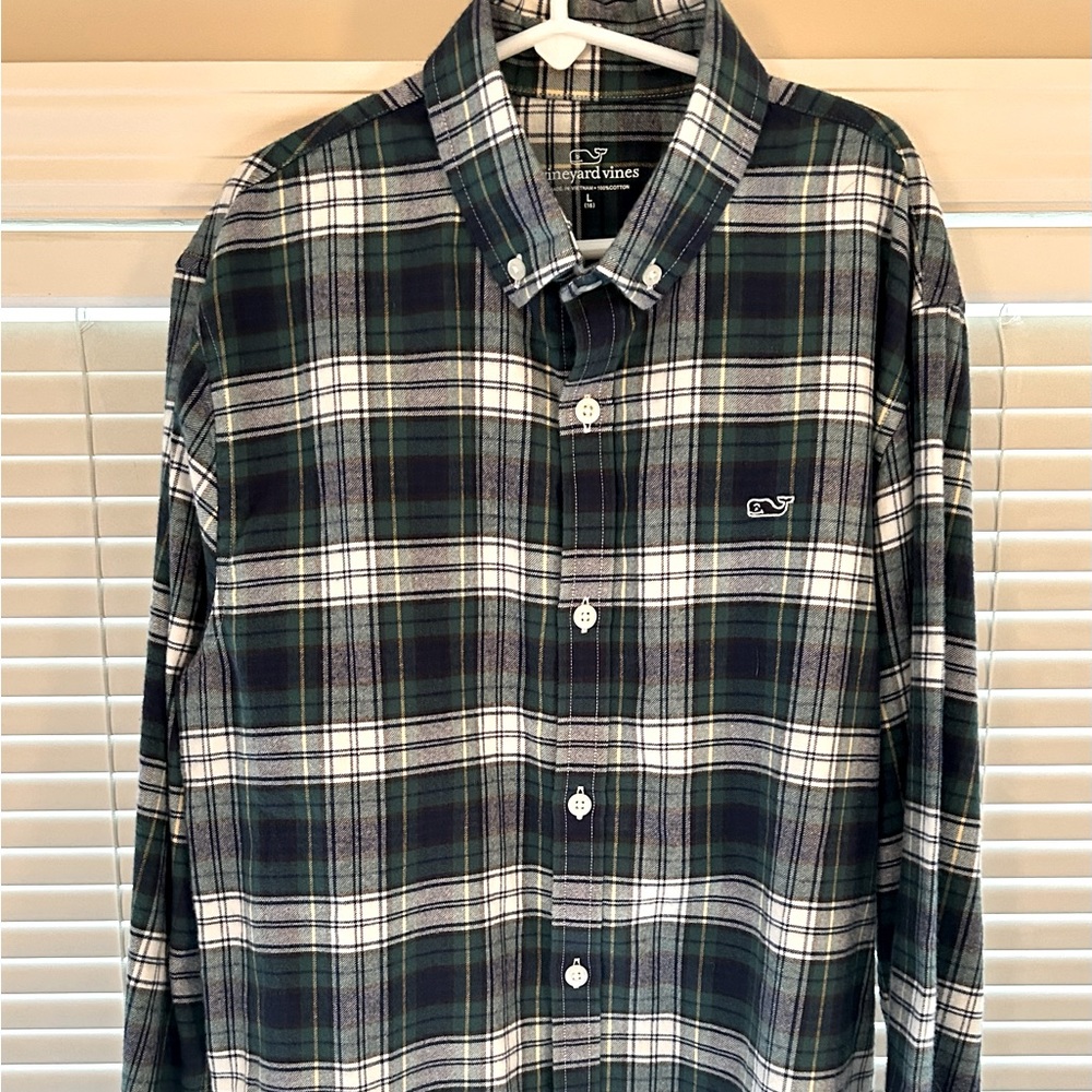 Vineyard Vines Flannel Youth L